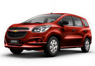 Harga Chevrolet Spin, MPV Murah Namun Mewah Terbaru 2013