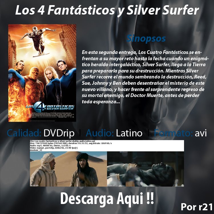 Megapost Peliculas De Marvel [DVDrip] [Audio Latino] 1 
