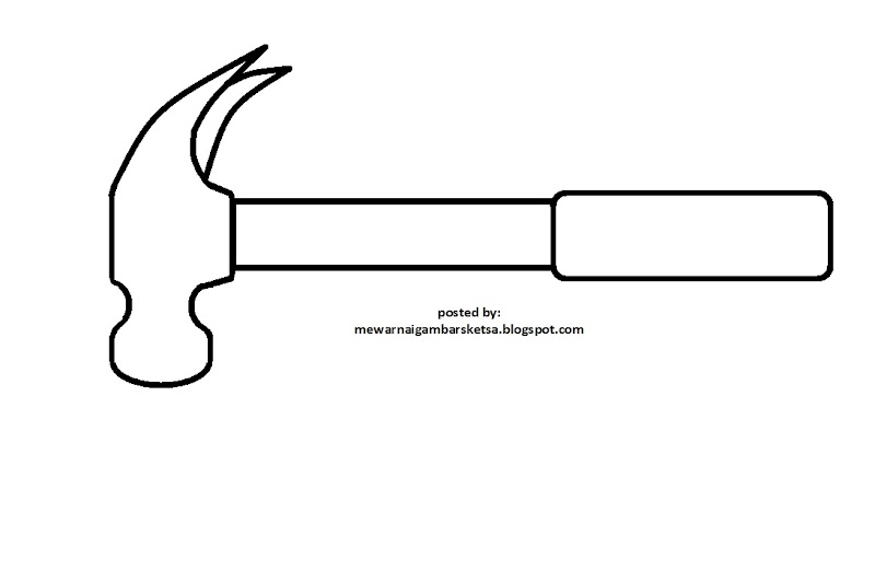Top Konsep Mewarnai Gambar Alat Tukang
