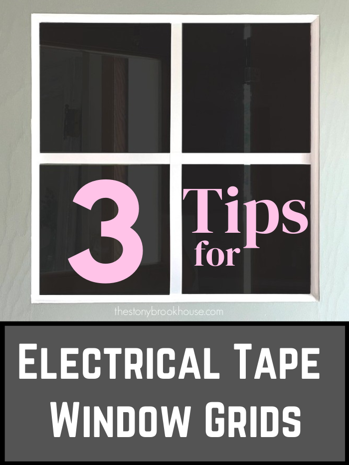 3 Tips For Electrical Tape Window Grids