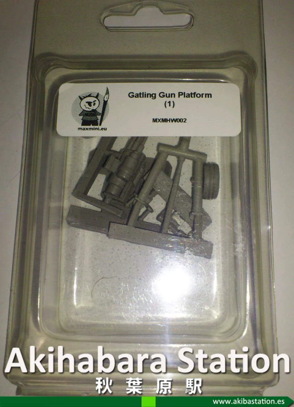 Wargames: review de armamento pesado parte II, A-Cannon Gun Platform, Gatling Platform, Heavy Machine Gun, Confession Machine [Maxmini.eu]