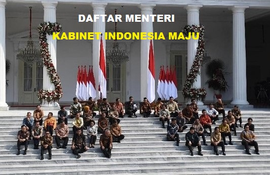 Daftar Susunan Kabinet Indonesia Maju 2022 2024 