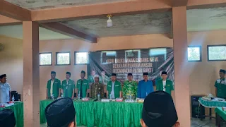 Konferensi Anak Cabang ke VI PAC GP Ansor Pasir Sakti berlangsung di Ponpes Bahrul Falah Desa Purworejo, Kecamatan Pasir Sakti