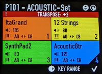 XGT acoustic guitar set - layers