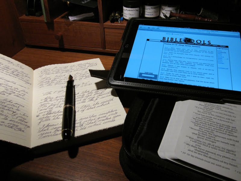 Blend high tech with old school Letter writing and emails both have their