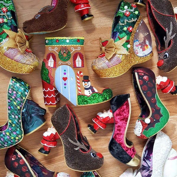 Irregular Choice Festive Footwear 2022 banner