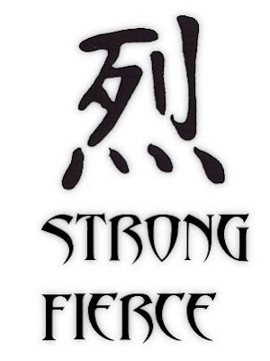 Kanji Strong Tattoo Symbols