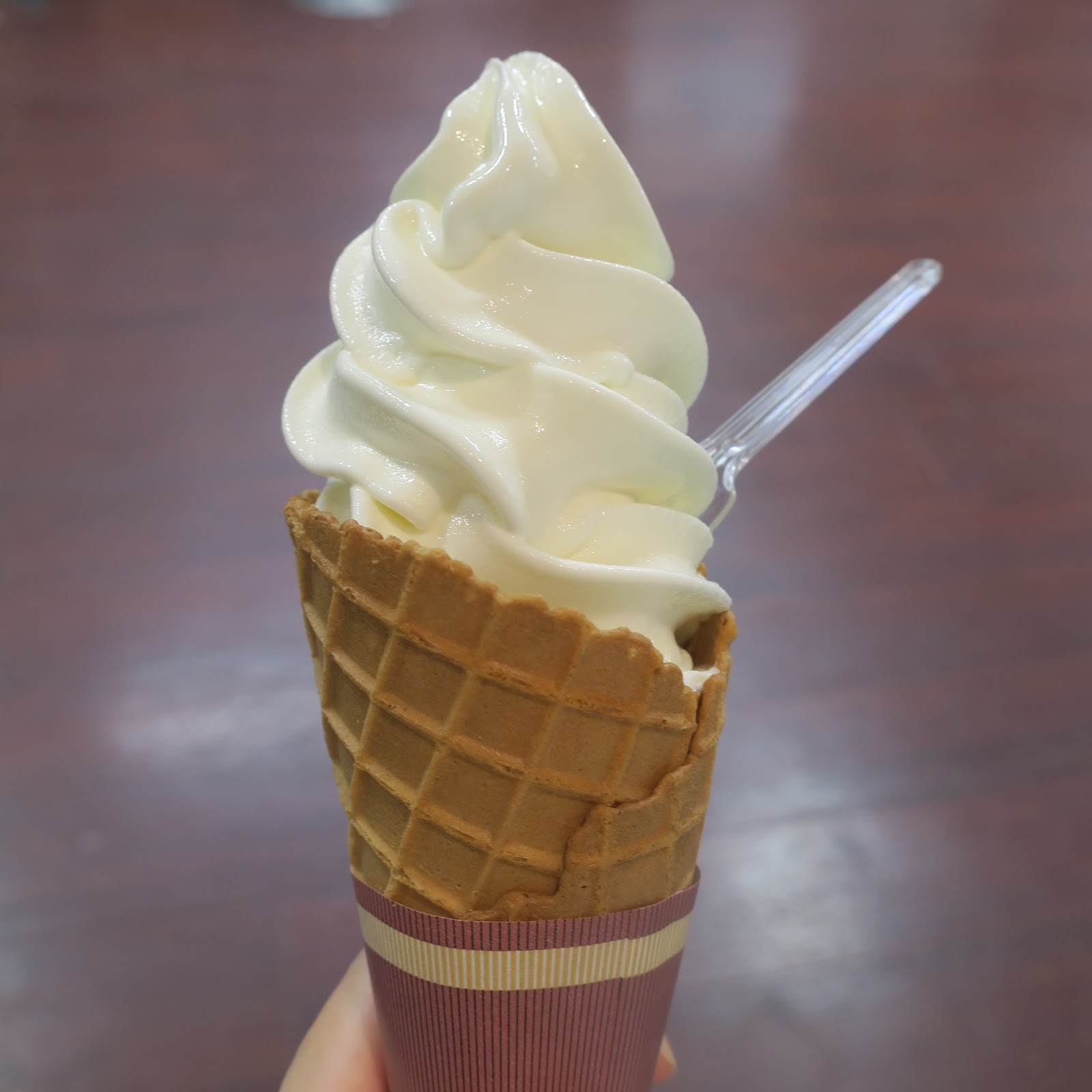 【北海道：中標津／養老牛 山本牧場】放牧牛乳ソフトクリーム：450円