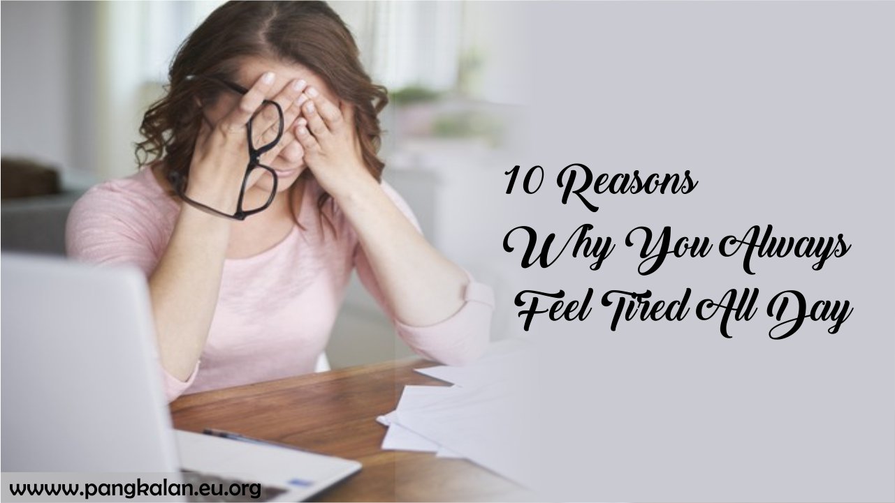 10 Reasons Why You Always Feel Tired All Day