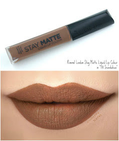 Rimmel London | Stay Matte Liquid Lip Colour in "731 Scandalous": Review and Swatches