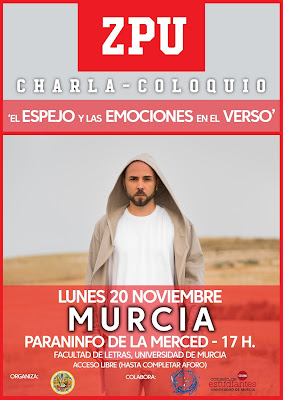 charla-coloquio: "El Espejo y las Emociones en el Verso". I Semana Cultural de la Facultad de Letras.