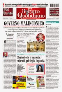 Il Fatto Quotidiano del 8 Gennaio 2012 | ISSN 2037-089X | TRUE PDF | Quotidiano | Cronaca | Politica
Il quotidiano è edito dal 23 settembre 2009. L'uscita del giornale è stata preceduta da una lunga fase preparatoria iniziata il 28 maggio 2009 con l'annuncio del nuovo quotidiano dato sul blog voglioscendere.it da Marco Travaglio.
Il nome della testata è stato scelto in memoria del giornalista Enzo Biagi, conduttore del programma televisivo Il Fatto, mentre il logo del bambino con il megafono si ispira al quotidiano La Voce, in omaggio al suo fondatore Indro Montanelli.
L'editore ha manifestato la volontà di rinunciare ai fondi del finanziamento pubblico per l'editoria e di sovvenzionarsi soltanto con i proventi della pubblicità e delle vendite, e di usufruire solo delle tariffe postali agevolate per i prodotti editoriali sino alla loro abrogazione nell'aprile 2010.