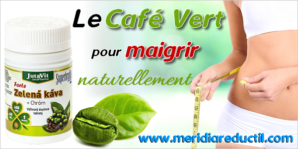 Café Vert pour perdre du poids efficacement sur la Pharmacie specialisée www.meridiareductil.com