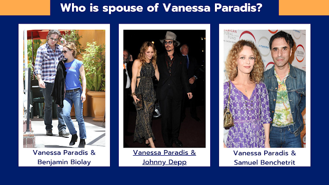 Who is spouse of Vanessa Paradis?