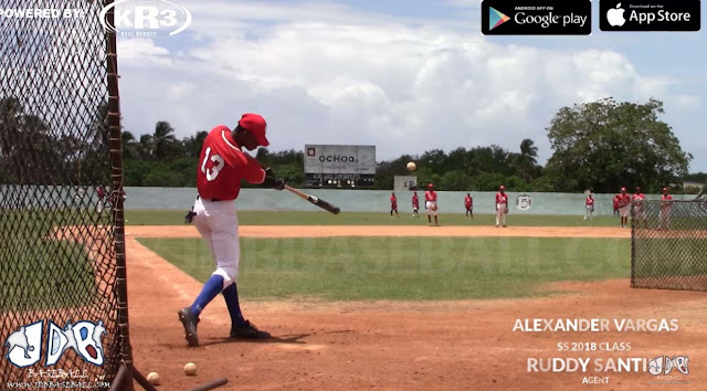 Vargas short stop de 16 años nacido en Matanzas, se había colocado en el lugar número 8 del ránking de los talentos internacionales de la MLB