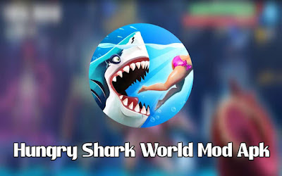 Gambar Hungry Shark World Mod Apk