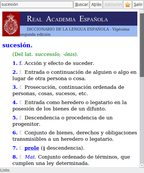 La RAE pide a una página web sobre el idioma español que no use sus definiciones