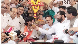 मनोज जरांगे पाटील यांचे उपोषण मागे - Manoj Jarange Patil's hunger strike is over