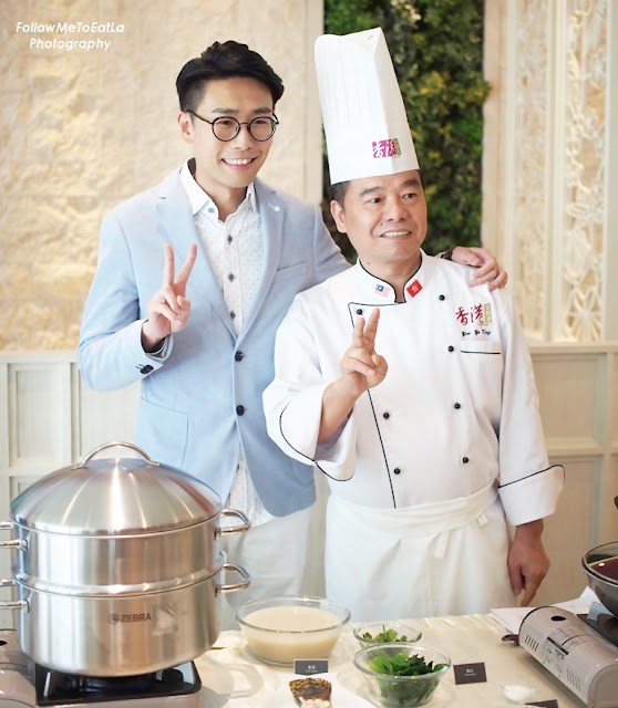  Celebrity Luk Ho Ming  (陸浩明) With Canton-i Chef Yim Yu King  @ Canton-i Sunway Pyramid