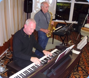 Guest artists, Darren Smith and Miles Tremlett on Alto Sax dueting.