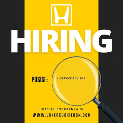 LOKER CIREBON Service Advisor