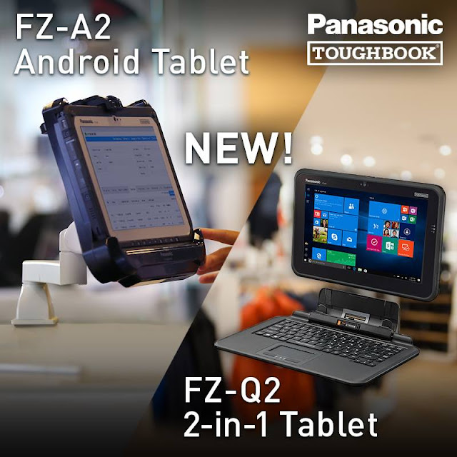 PANASONIC UNVEILS TWO VERY ROBUST TABLETS