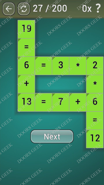 Math Games [Beginner] Level 27 answers, cheats, solution, walkthrough for android