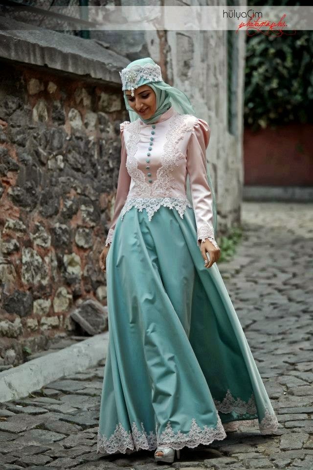 Kebaya Muslim Simple Elegan  hairstylegalleries.com