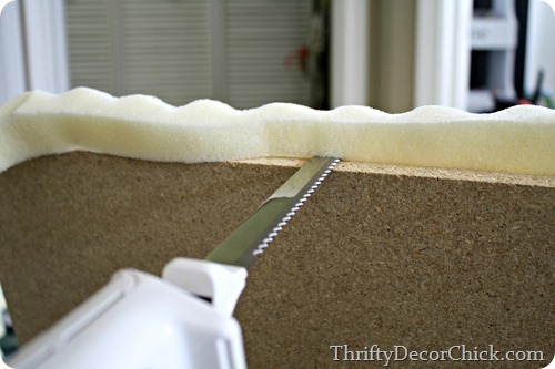 cutting foam 