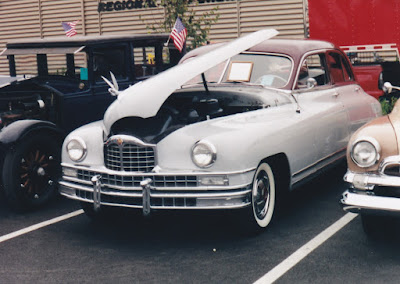 1949 Packard Custom Eight Touring Sedan at the 2004 Unique Tin Car Show in Longview, Washington