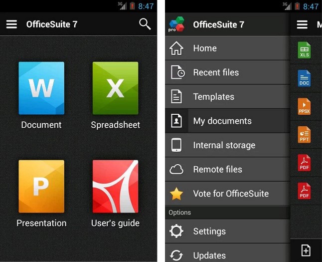OfficeSuite Pro 7 como era de esperar tambien ofrece una completa ...