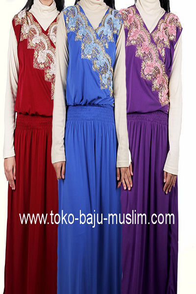  Baju  Muslim Modern Murah Model Terbaru Baju  Muslim 