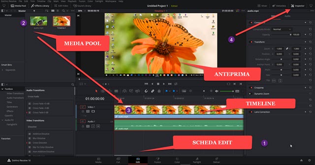 davinci-resolve-interfaccia