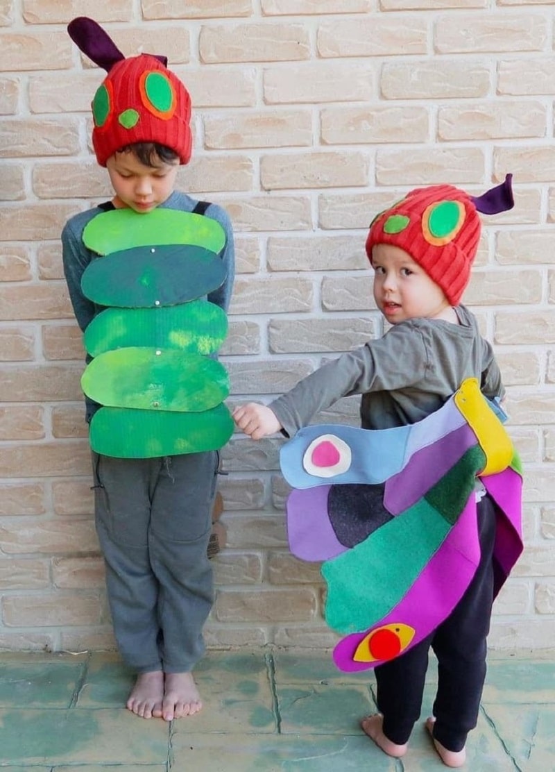 the very hungry caterpillar diy costume ideas