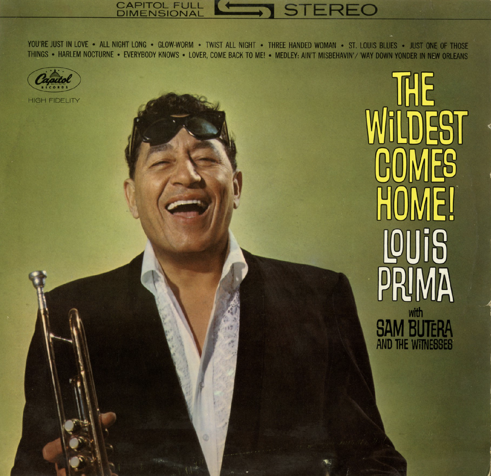 Unearthed In The Atomic Attic: The Wildest Comes Home! - Louis Prima