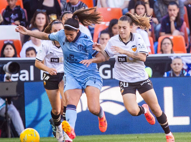 Valencia CF Femenino 1-1 Levante UD Femenino