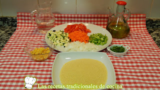 couscous con verduras