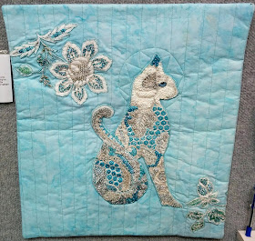 Creates Sew Slow: Creative Construction - Regal Cat by Clare Dixon