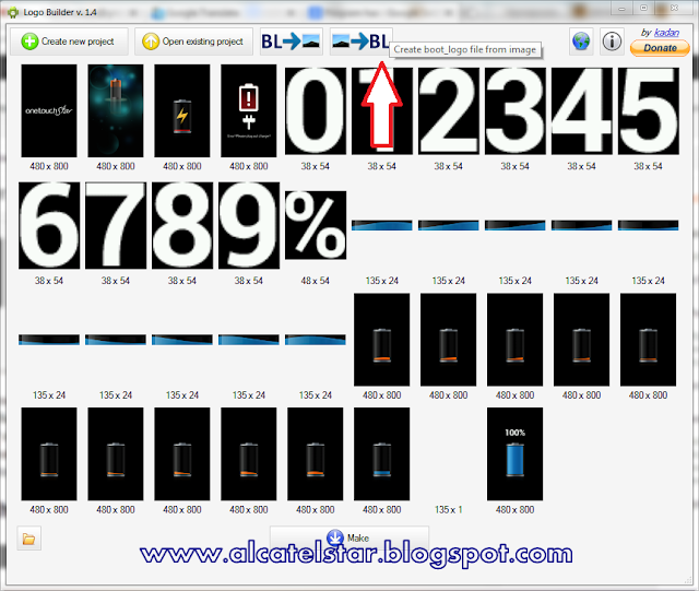 boot_logo change mediatek alcatel star