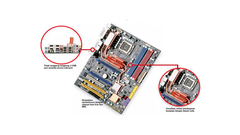 Spesifikasi Motherboard MSI X38 PLATINUM, Menggunakan 4 Video Card