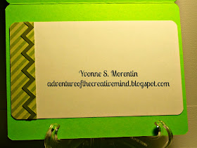 Yvonne S. Morentin- http://adventureofthecreativemind.blogspot.com/