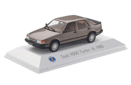 saab car museum collection atlas editions, saab 1:43, atlas editions, 3898006, saab 9000 turbo 16 1:43