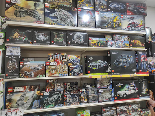 Sección de Lego de Pulsar Store