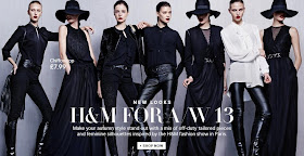 H&M A/W 13 collection advert