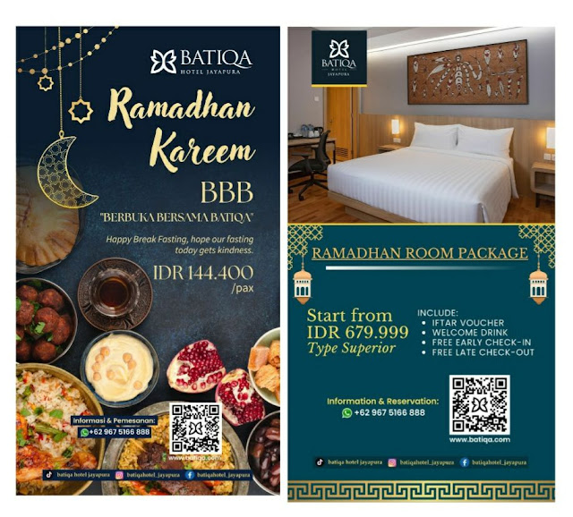 Batiqa Hotel Jayapura Hadirkan Menu Lezat Berbuka Puasa