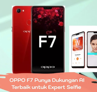 OPPO F7 Punya Dukungan AI Terbaik untuk Expert Selfie