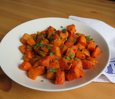 Roasted Sweet Potato Salad with Lime & Honey