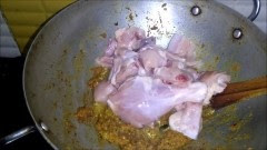 Add chicken pieces