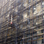 Busy Scaffold - At Greene St. & Washington Pl.