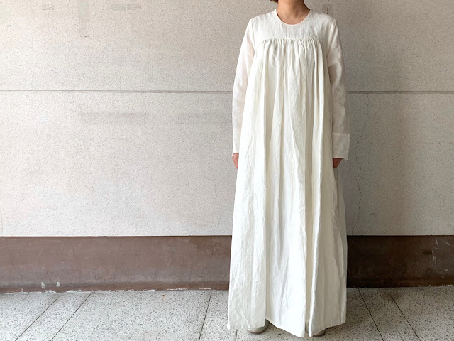 COSMICWONDER【コズミックワンダー】High count linen day dress◆八十八/丸亀・エイティエイト/新居浜